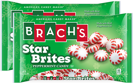 Brach's Star Brites Peppermint Candy - Brachs Candy, Peppermint, Star Brites - 16 Oz (500x500), Png Download
