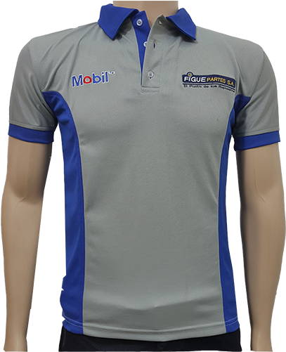 Camisa Polo De Tela Barcelona (500x500), Png Download