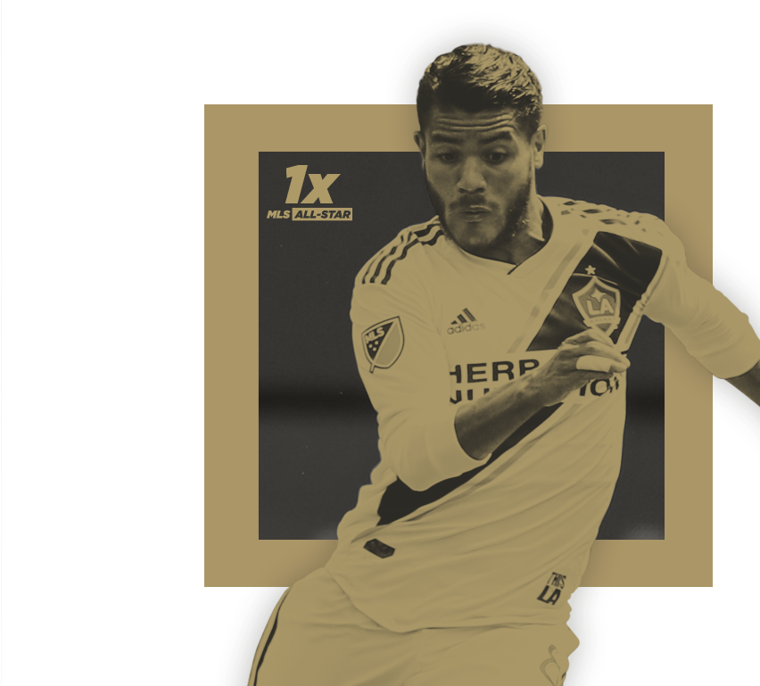 Dos Santos Signed With The La Galaxy In 2017 As A Designated - Player (1366x768), Png Download