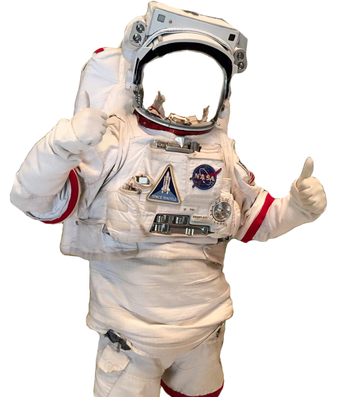Astronaut Thumbs Up Inside Florida Capitol - Astronaut Thumbs Up Png (720x881), Png Download
