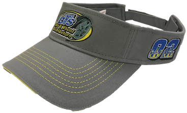 Bts Tire & Wheel Distributors Visor In Grey With Yellow - Baseball Cap (498x373), Png Download