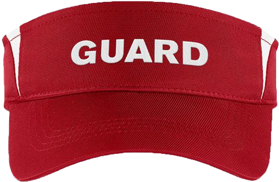 Guard Colorblock Visor Guard Colorblock Visor Guard - American Red Cross Guard Cool/dry Mesh Cap (1000x1000), Png Download