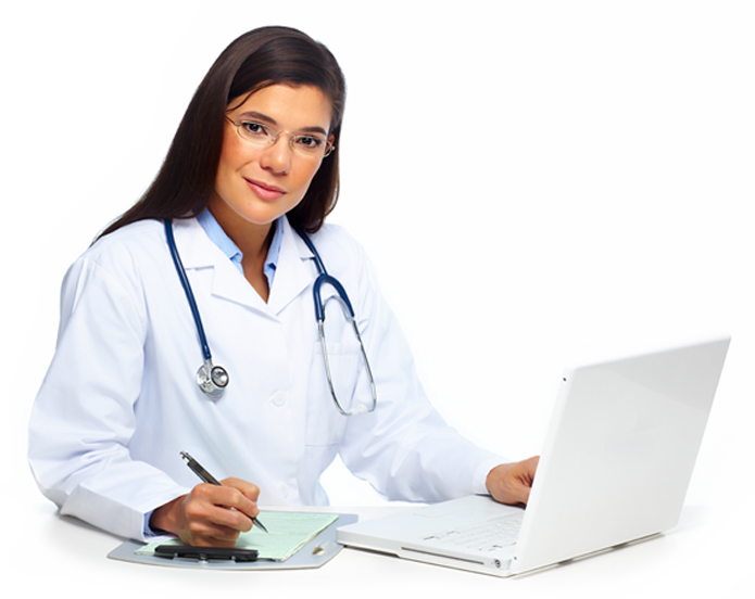 Physician (695x552), Png Download