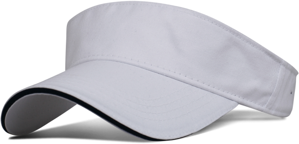 White/navy - Baseball Cap (600x600), Png Download