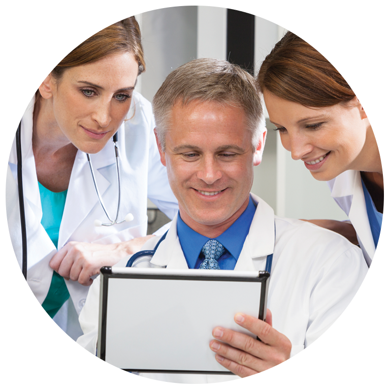 Epic Go-live Planning & Support - Doctors And Computer (800x800), Png Download