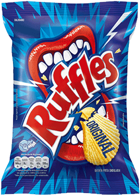 Batata Ruffles Original 57g (600x600), Png Download