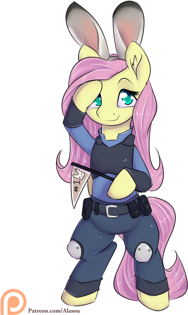 Judy Hopps N1 Fan By Alasou-d9wy47r - My Little Pony Judy Hopps (730x1095), Png Download