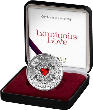 Pamp Is Pleased To Announce The Release Of The Luminous - Silver Coin (470x470), Png Download