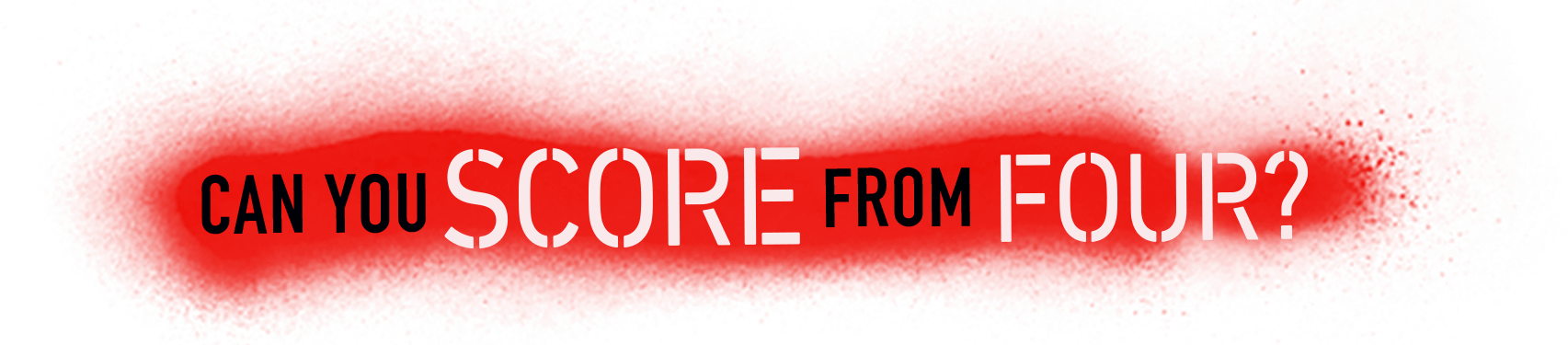 Can You Score From Four - Ruffles (1705x375), Png Download