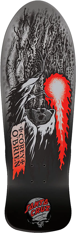 Tv Guide Network - Santa Cruz O Brien Reaper Metallic Fade Reissue 9.85 (500x840), Png Download