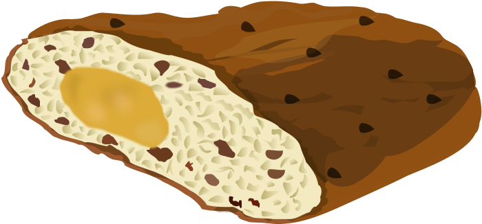 Free Loaf Of Bread Clip Art - Christmas Day (800x374), Png Download