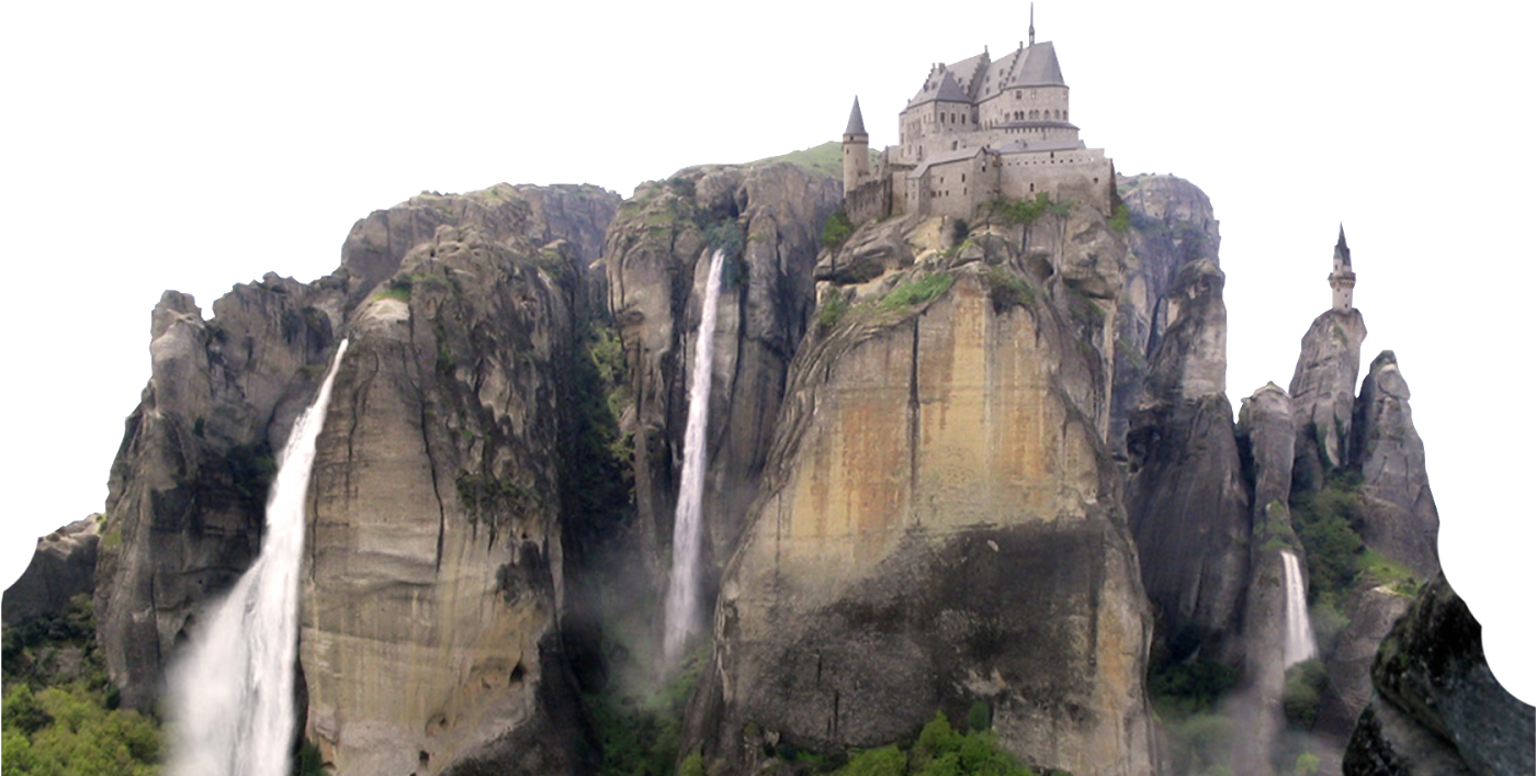 Here Was The Final Result Of The Images Put Together - Meteora (1600x900), Png Download