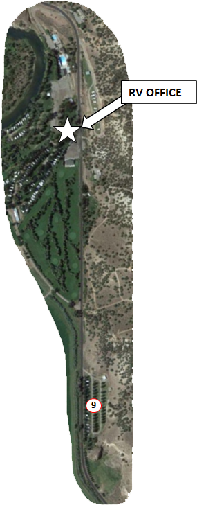 Big Rock Rv Sites - Golf Course (285x729), Png Download