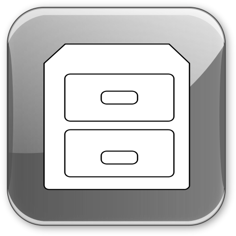 Replacement Filing Cabinet - Archive Icon Png Transparent (500x500), Png Download