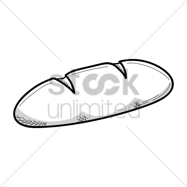 Bread Clipart Bakery Loaf White Bread - Bread (600x600), Png Download