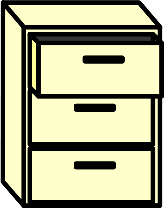 Cabinet Clip Art (600x800), Png Download