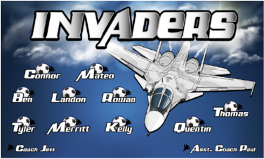 3'x5′ Vinyl Banner Invaders - Grumman F-14 Tomcat (375x375), Png Download