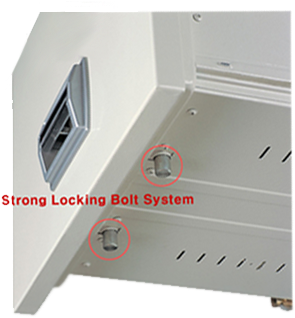 Steelwater Fireproof 4 Drawer File Cabinet Swffc-400k - Filing Cabinet (500x583), Png Download