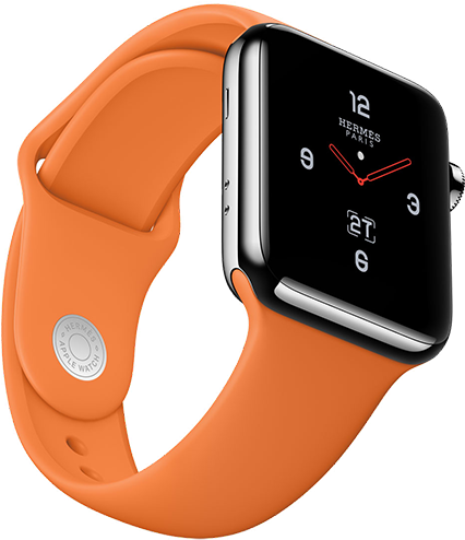 Iwatch - Apple Watch Hermes Sport (425x500), Png Download