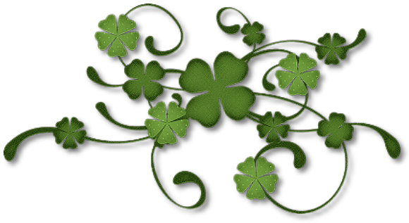 Photo St Patrick Border 2 - Transparent St Patrick Day Borders Png (586x322), Png Download