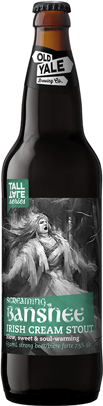 Screaming Banshee Irish Cream Stout - Screaming Banshee Old Yale (377x900), Png Download