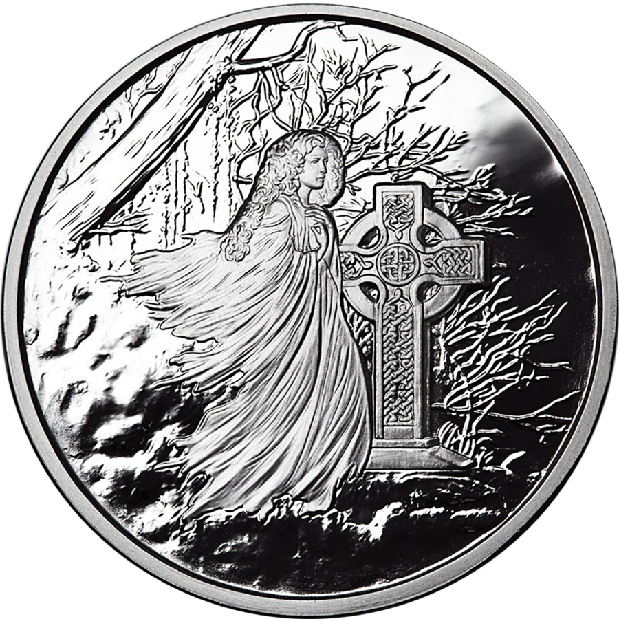 Banshee 1oz Silver Proof Round - Silver (900x900), Png Download