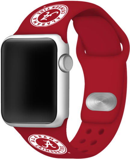 Alabama Crimson Tide Sport Band For Apple Watch - Apple Watch Badger Band (600x600), Png Download
