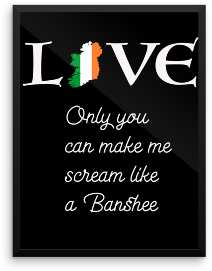 L'amour Irlandais, Cri Comme Un Bébé Banshee (600x600), Png Download