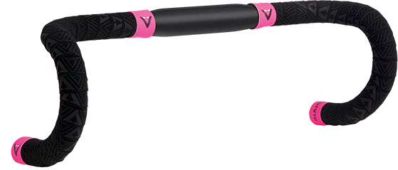 Black Velvet Effect Handlebar Tape, Iconic And Elegant, - Pink And Black Bar Tape (559x239), Png Download