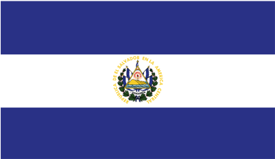 Bandera El Salvador - El Salvador Gifs (400x400), Png Download