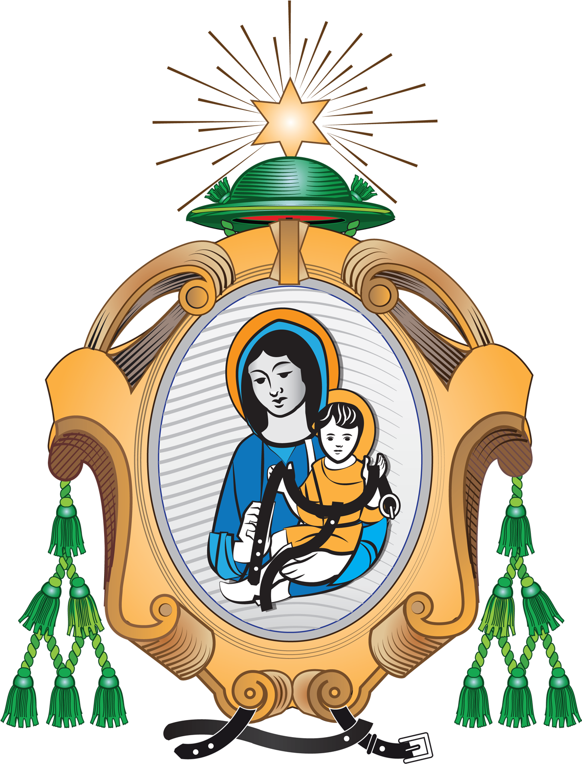 Province Of Our Lady Of Consolation - Nuestra Señora De La Consolacion Agustinos (1200x1569), Png Download