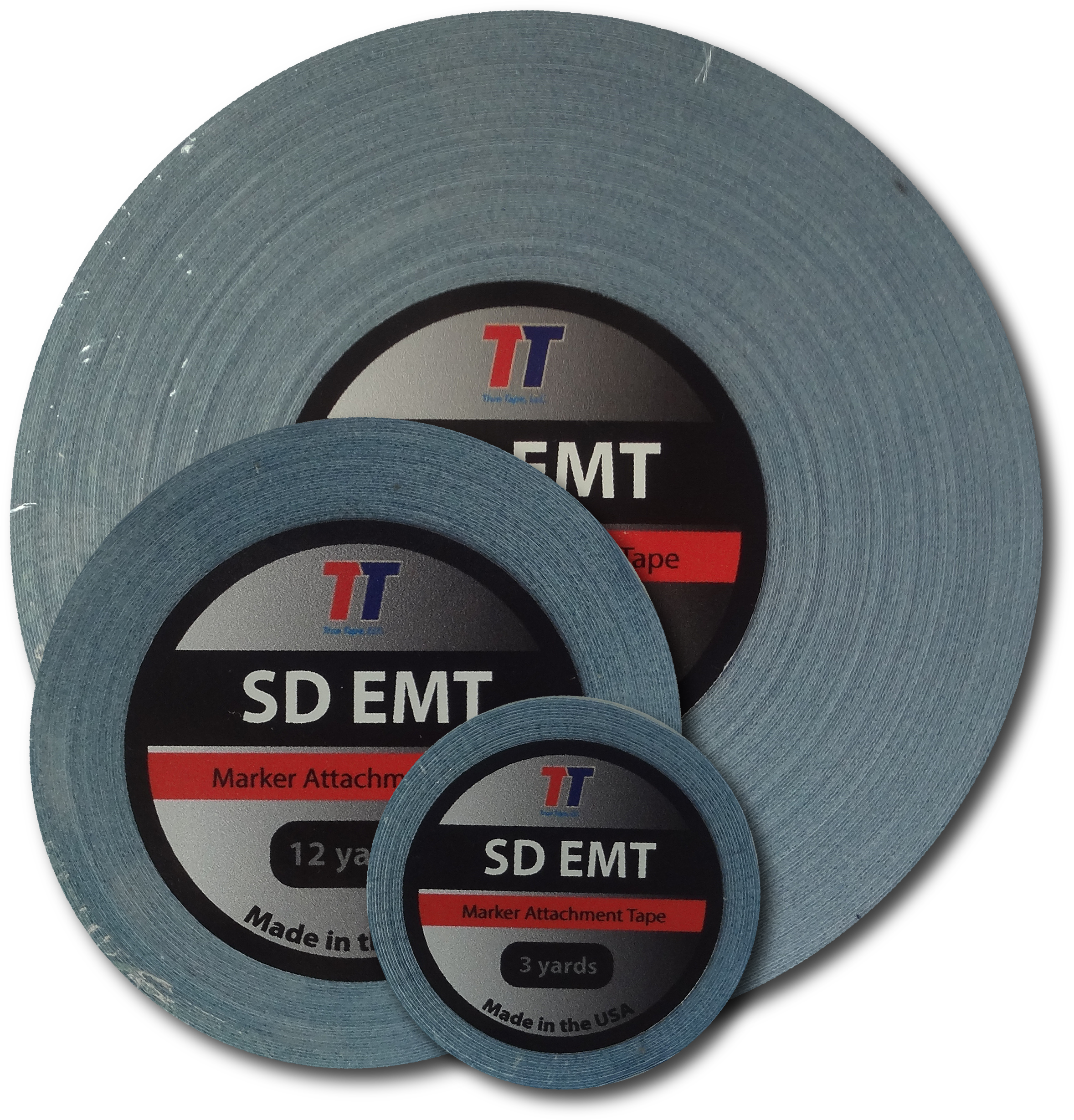 Sd Emt Is A Double-sided Adhesive That Has A Soft, - Label (2611x2711), Png Download