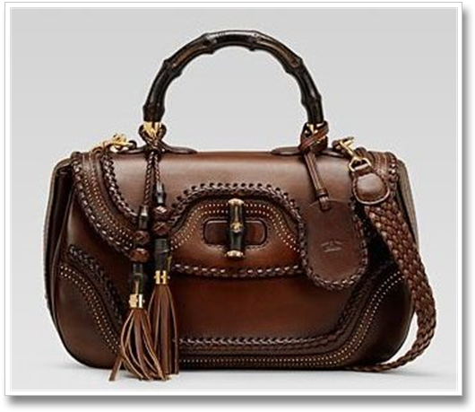 Gucci Creative Director Frida Giannini Presents The - Handbag (550x478), Png Download