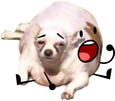 Plump Dog - Troc 3 Plump Dog (382x500), Png Download