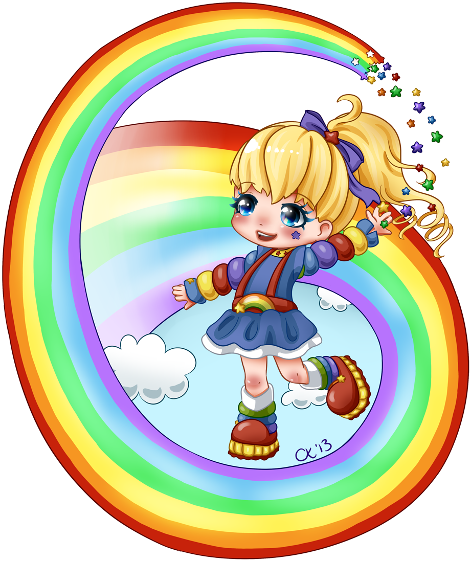 Rainbow Brite By Cupkik - Imagenes De Rainbow Brite (980x1146), Png Download