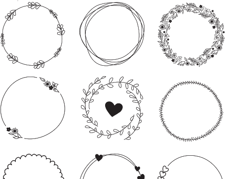 Thumbnail Preview Of A Drive Item - Bullet Journal Doodles Circle (522x390), Png Download