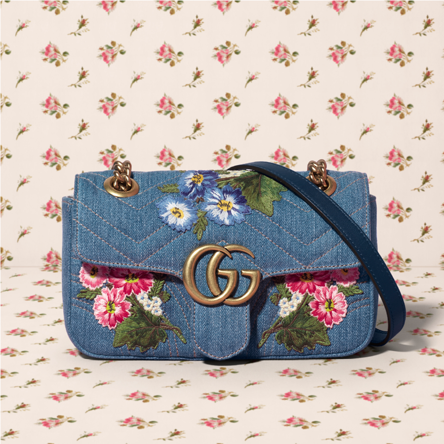 Discover The Collection On Gucci - Shoulder Bag (2048x898), Png Download