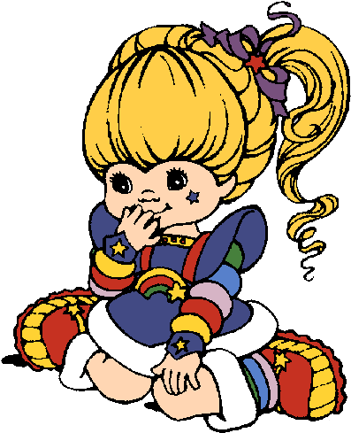 Posted By Quadcowgirl At - Rainbow Brite Sayings (400x501), Png Download