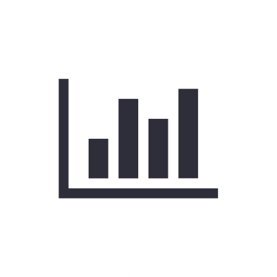 Global Onsite Programs Provided Locally In Approximately - Chart Icon Font Awesome (403x403), Png Download