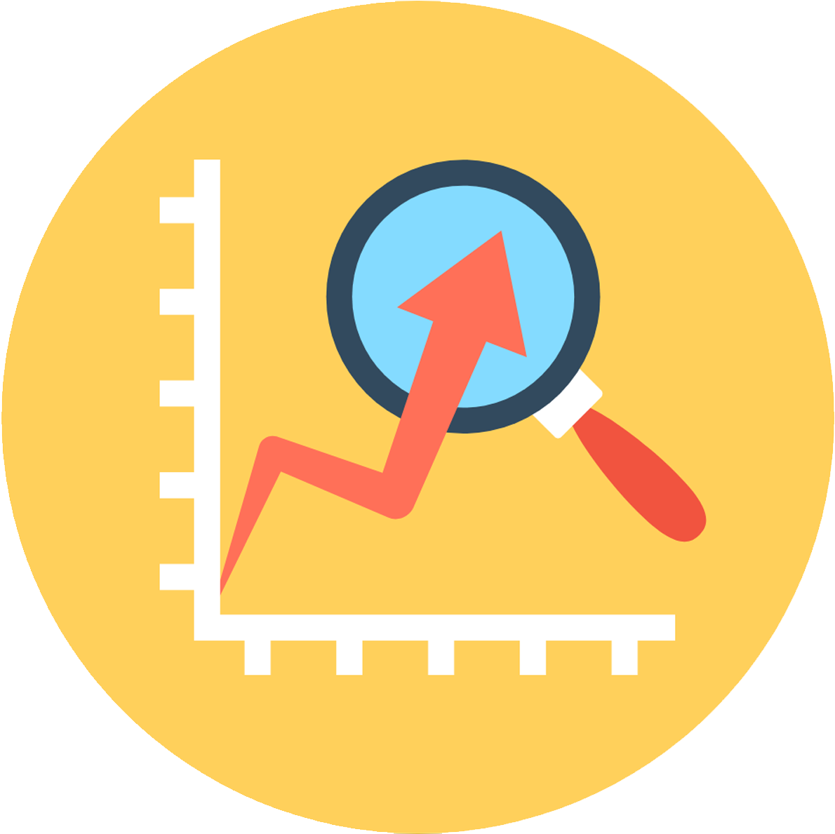 Redclick Icons Stats - Stats Icon (1200x1200), Png Download