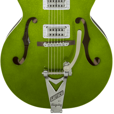 Gretsch G6120sh Brian Setzer Hot Rod Green Sparkle - Gretsch G6120sh Brian Setzer Hot Rod Harbor Blue 2-tone (400x400), Png Download