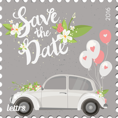 Save The Date Collection - Clip Art (500x500), Png Download