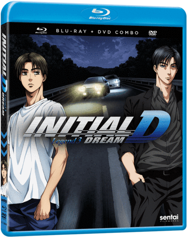 New Initial D The Movie Legend 3 Dream Blu Ray (562x600), Png Download
