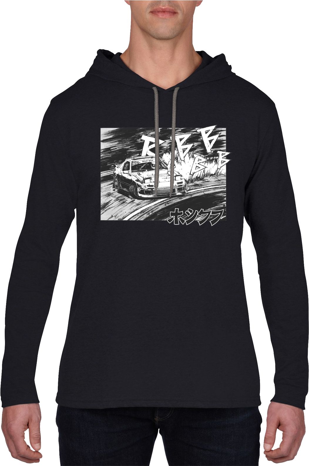 Hoodie Initial D Rx 7 Fc3s Drifting - 987036 Hoodie (1268x1585), Png Download