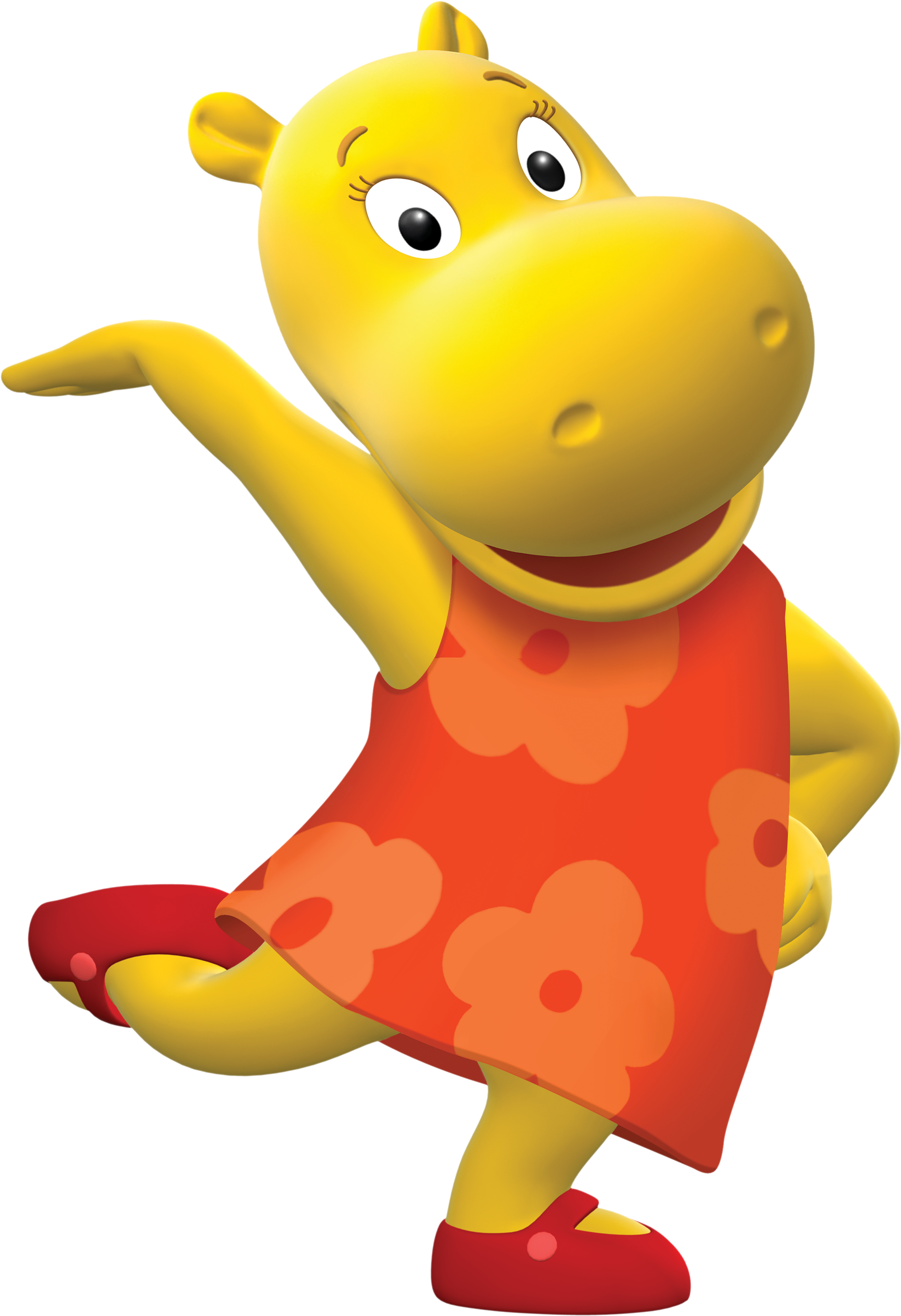 Hello Clipart Nick Jr - Tasha Backyardigans (2723x3600), Png Download