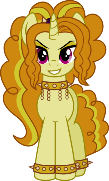 Adagio Dazzle, Artist - Mlp Adagio Dazzle Pony (362x600), Png Download
