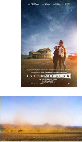 In A Not Too Distant Future In The Film Interstellar, - Filme De Buraco De Minhoca (266x460), Png Download
