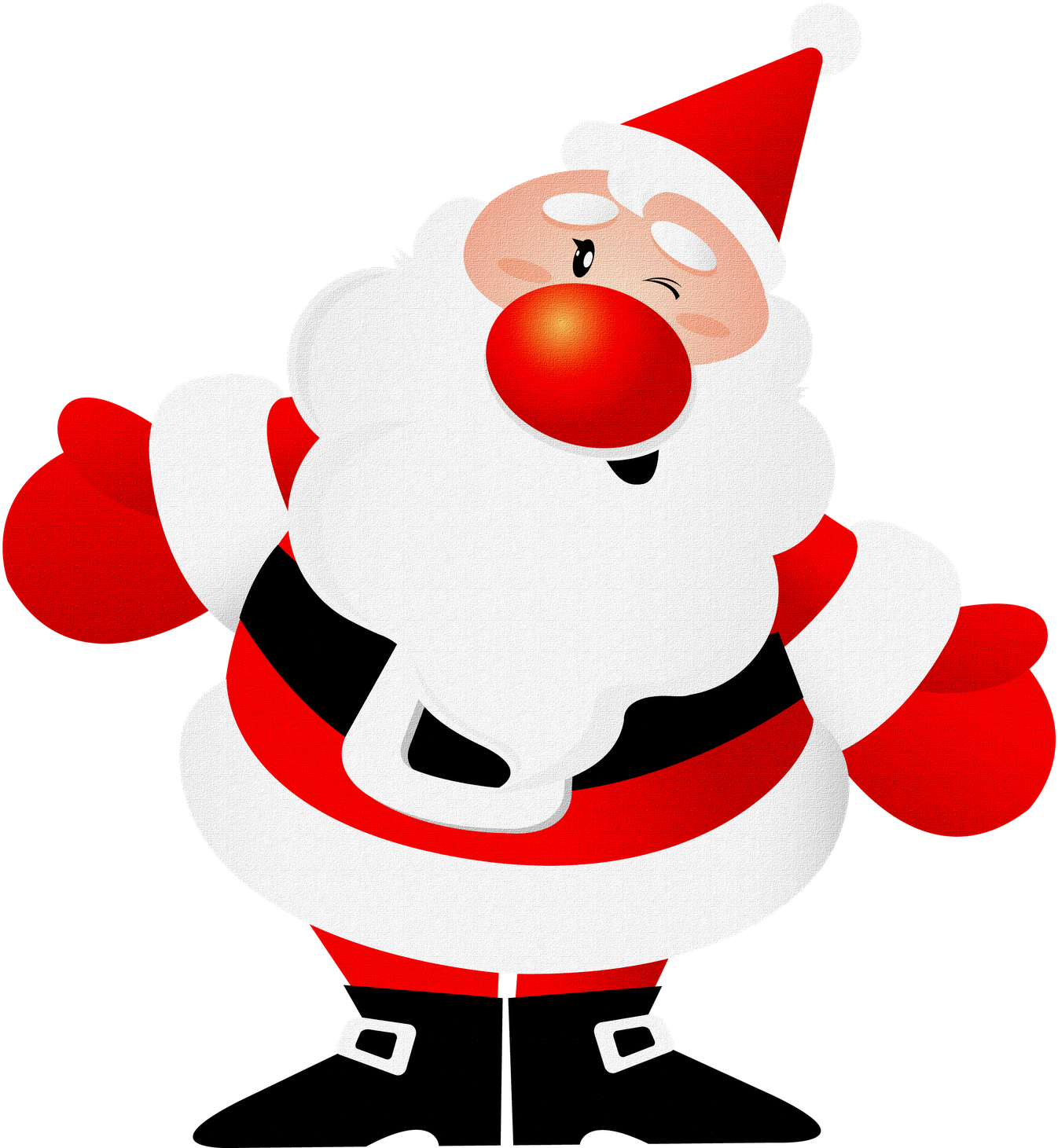 Papai Noel Png - Christmas Poster Background Blue (1600x1546), Png Download