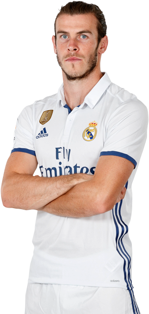 Gareth Bale White Background (325x650), Png Download