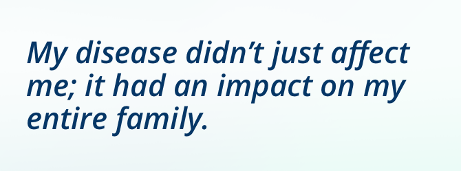 My Disease Didn't Just Affect Me - Electric Blue (670x249), Png Download